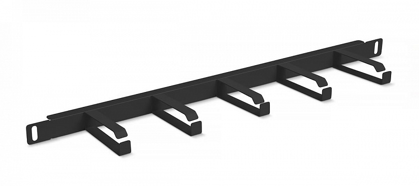 JB08-0,5U-BK (10628c) Кабельный организатор 19" - YUM
