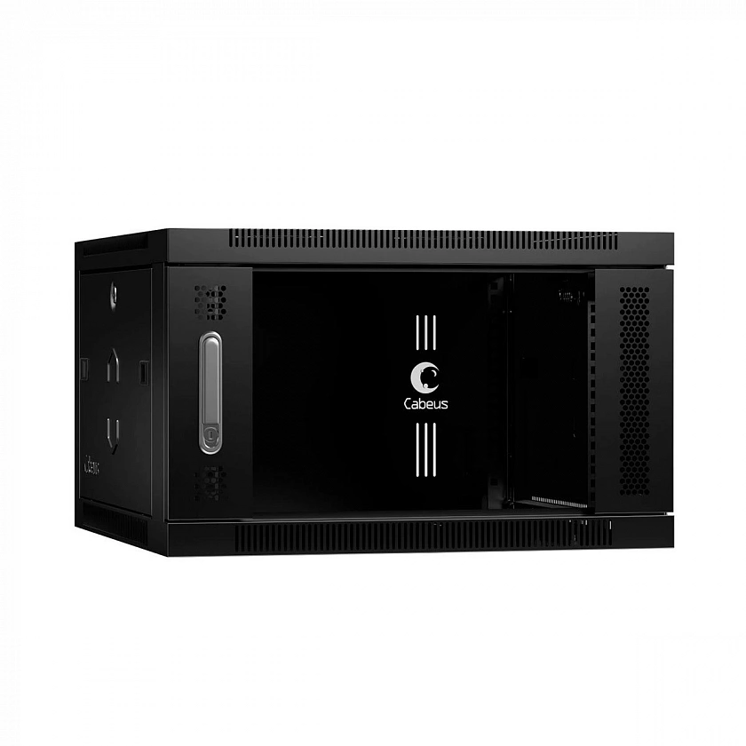 SH-05F-6U60/60-BK (8587c) Шкаф настенный 19", 6U - YUM