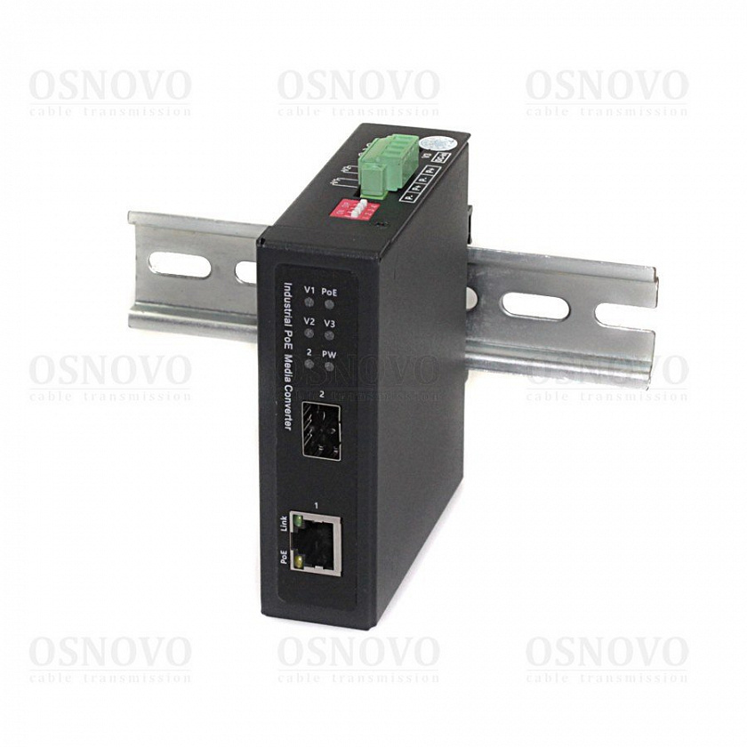 OMC-1000-11BX-I Медиаконвертер оптический - YUM
