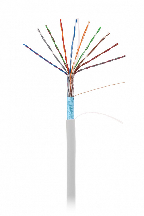 F/UTP 10pair, Cat5, In, PVC (EC-UF010-5-PVC-GY-3) Кабель «витая пара» (LAN) для структурированных систем связи - YUM