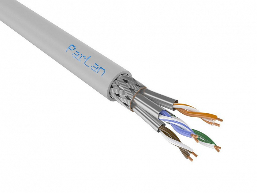 ParLan S/FTP Cat6A 4x2x0,57 PVC Кабель «витая пара» (LAN) для структурированных систем связи - YUM