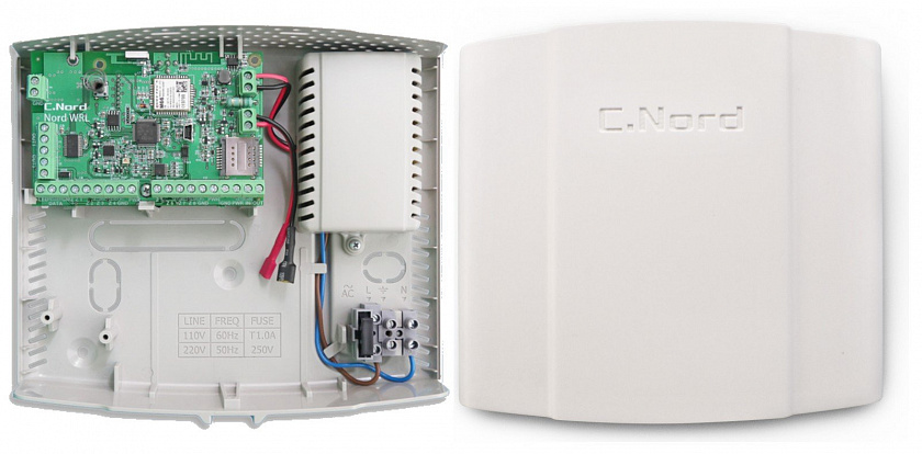 Nord WRL (Nord Pro Air) Беспроводная контрольная панель cо встроенным GSM-модулем (GPRS/SMS) с двумя сим-картами - YUM