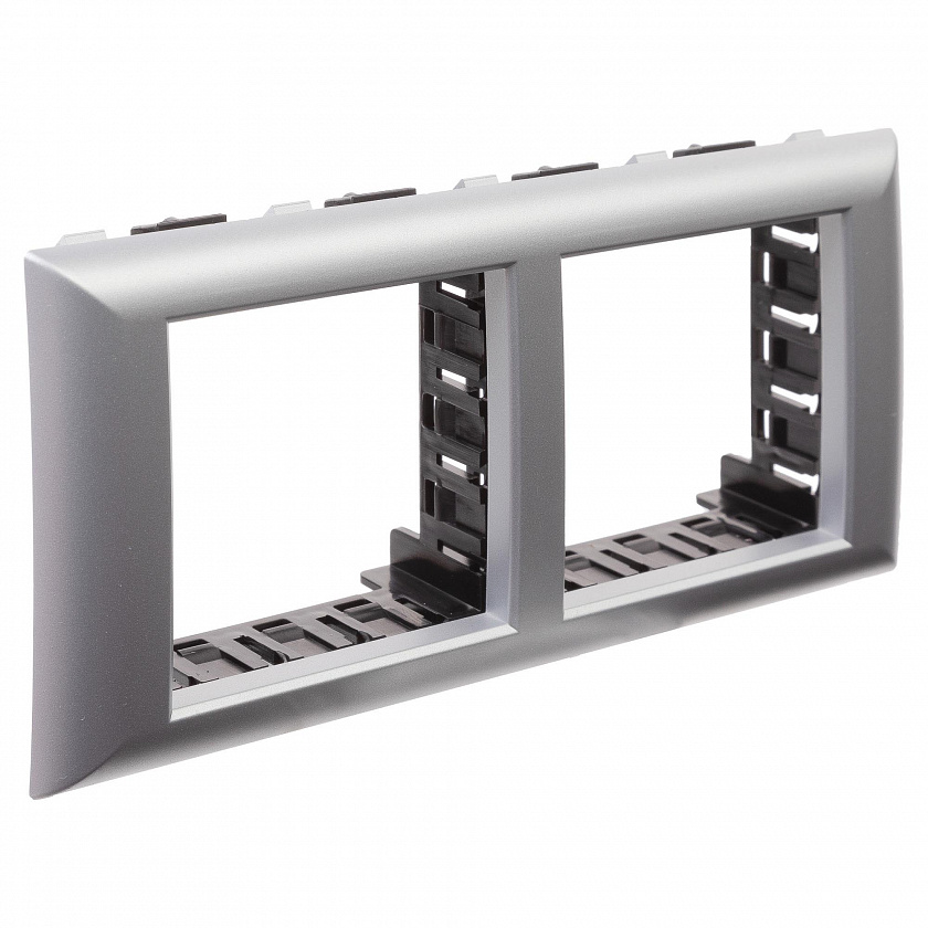Рамка-суппорт Avanti для In-liner Front 4 модуля серебристый металлик (4404914) - YUM