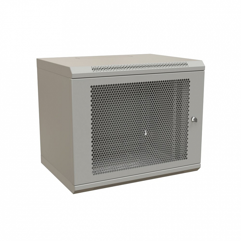 WR-TW-1266-SD-RAL7035 Шкаф настенный 19-дюймовый, 12U - YUM