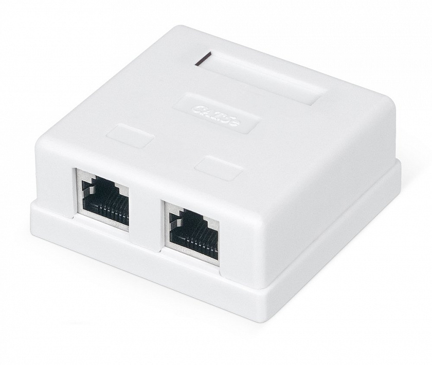 WR-WS-8P8C-C5E-SH-2 Розетка RJ-45 - YUM