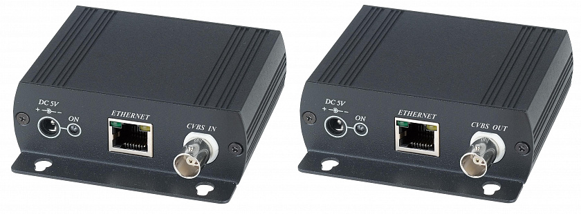 IP02EP Удлинитель Ethernet с PoE по коаксиальному кабелю - YUM