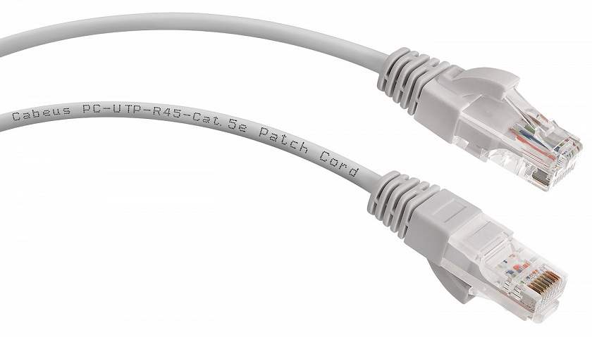 PC-UTP-RJ45-Cat.5e-1m-LSZH (8863c) Патч-корд медный - YUM