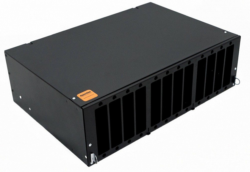 FO-19V-3U-12xSLT-W130H30-96UN-BK Кросс оптический 19'' - YUM