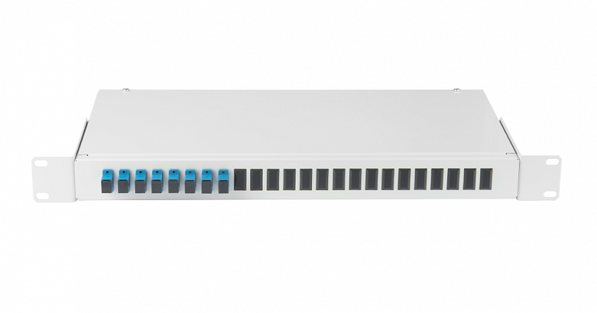 NMF-RP08SCUS2-WS-ES-1U-GY Кросс оптический 19" - YUM