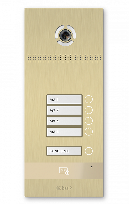 BI-04FB GOLD Вызывная панель IP-домофона - YUM