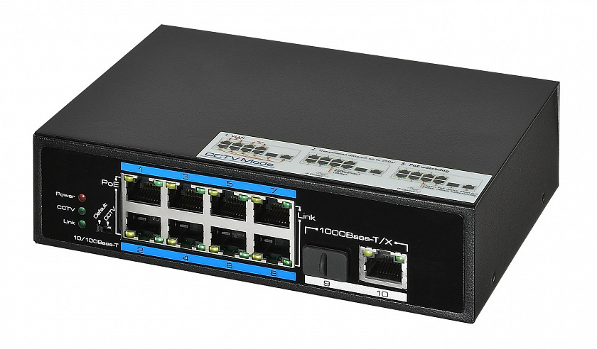 STP-811HPS Сетевой коммутатор неуправляемый - YUM