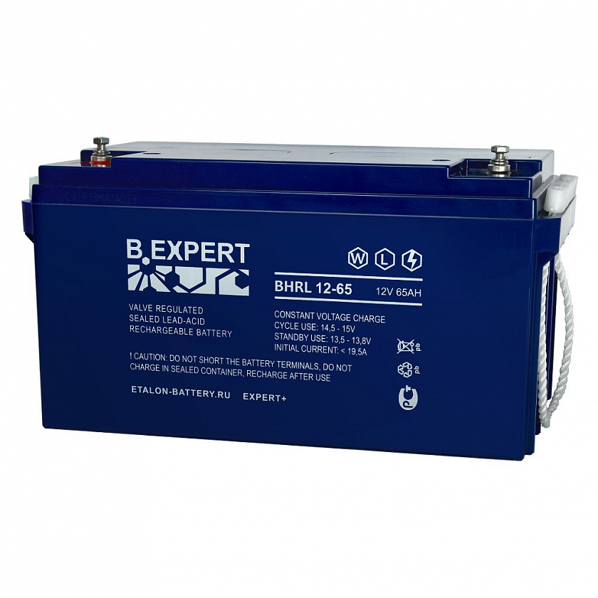 ETALON B.EXPERT BHRL 12-65 Аккумулятор герметичный свинцово-кислотный - YUM