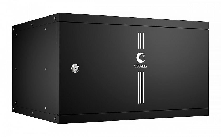 WSC-05D-6U55/45m-BK (10174c) Шкаф настенный 19", 6U - YUM