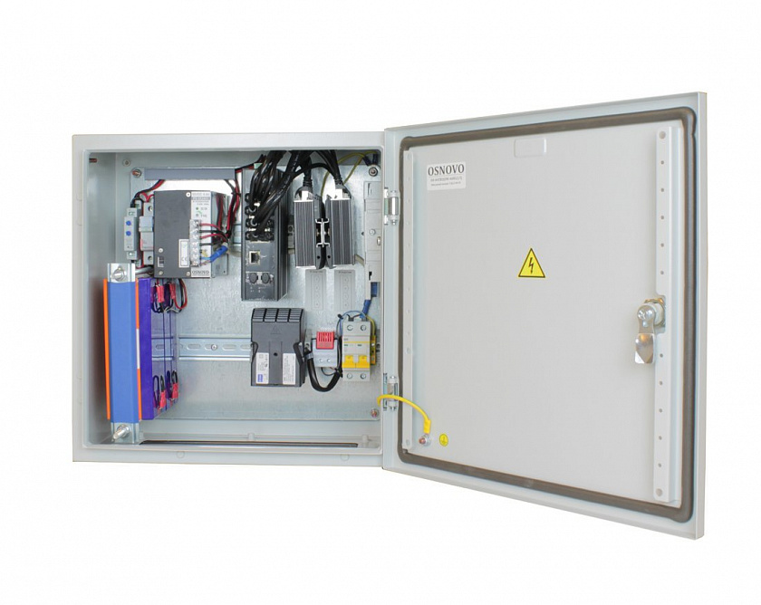 OS-44TB3(SW-60812/I) Уличная станция с термостабилизацией и резервным питанием - YUM