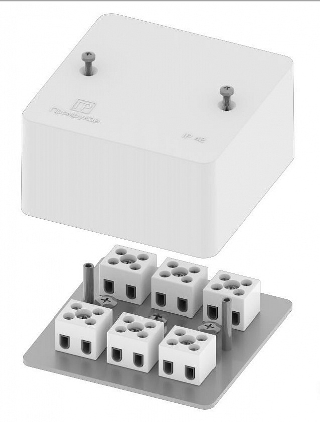 Коробка огнестойкая для к/к 40-0460-FR6.0-4 Е15-Е120 85х85х45 - YUM