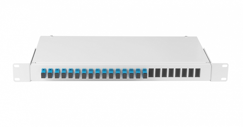 NMF-RP16SCUS2-WS-ES-1U-GY Кросс оптический 19" - YUM