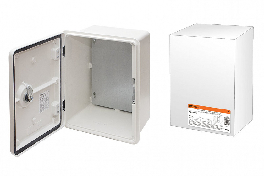 ЩПМП-0-2, GRP, IP65, IK10, 300х250х170 Бокс пластиковый антивандальный - YUM