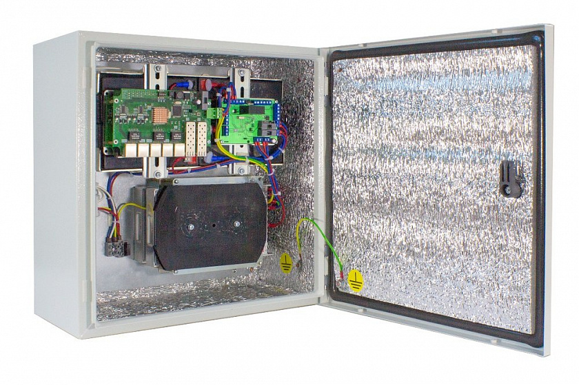 Релион-SW-М-2G-8Poe+/480W-UPS Коммутатор с питанием по PoE - YUM