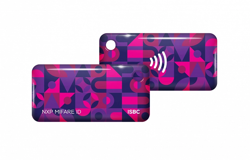 ISBC Mifare ID Standard (фиолетовый) Брелок - YUM