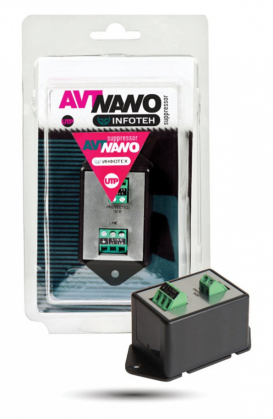 AVT-Nano UTP Suppressor Подавитель помех в AHD/CVI/TVI - YUM