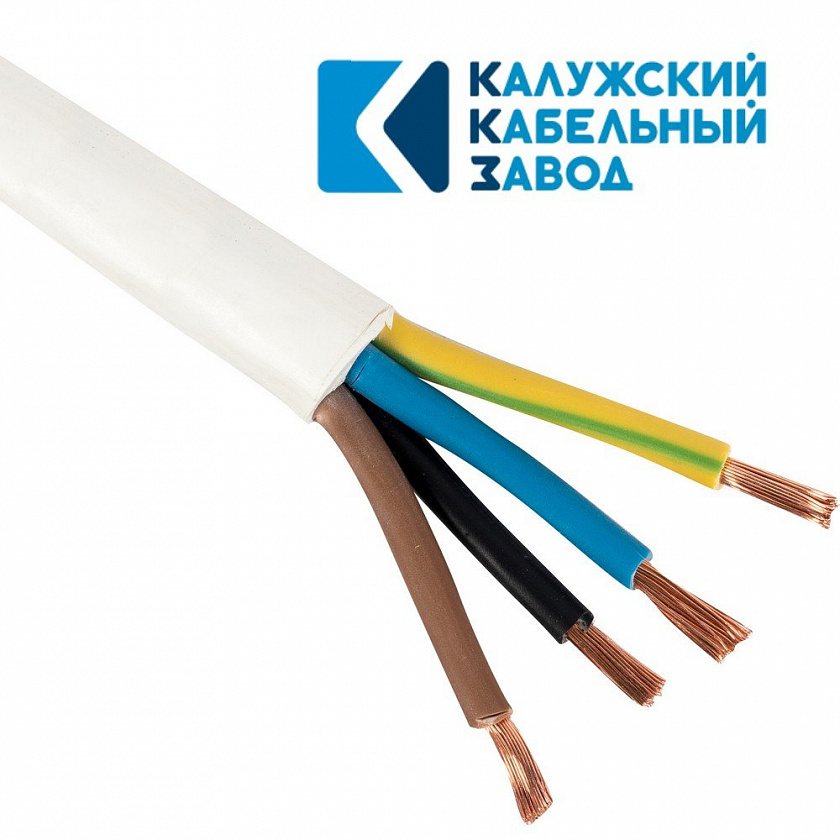 ПВС 4х16,0 белый ГОСТ ККЗ Провод со скрученными жилами - YUM
