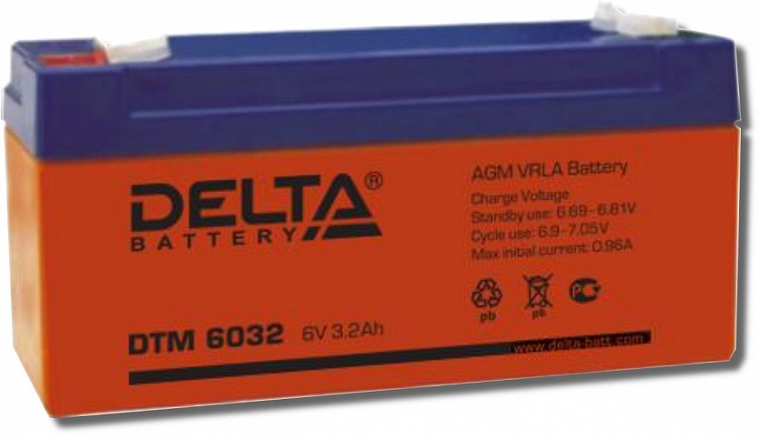 Delta DTM 6032 Аккумулятор герметичный свинцово-кислотный - YUM