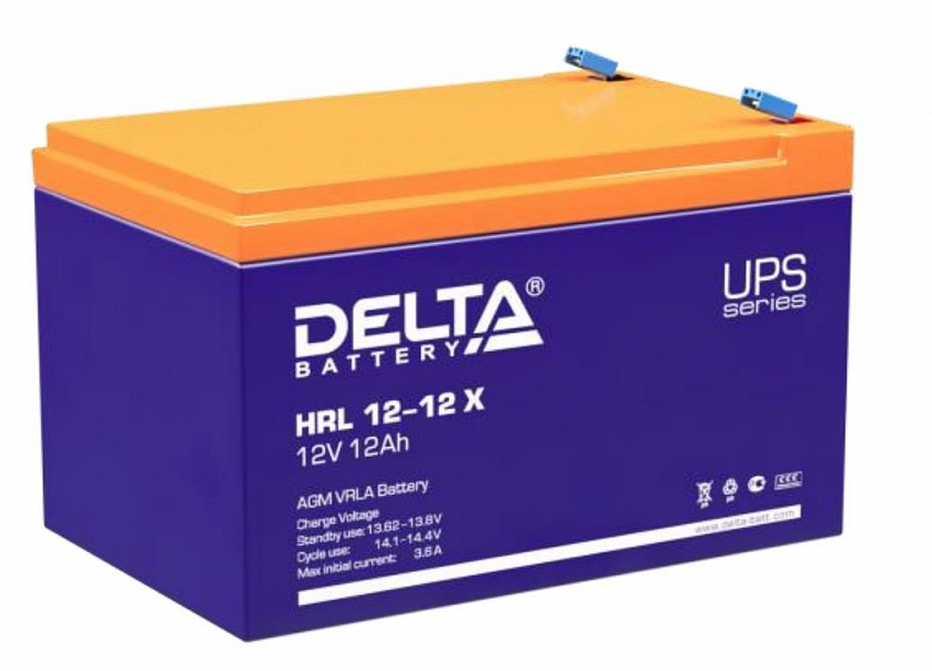 Delta HRL 12-12 X Аккумулятор герметичный свинцово-кислотный - YUM