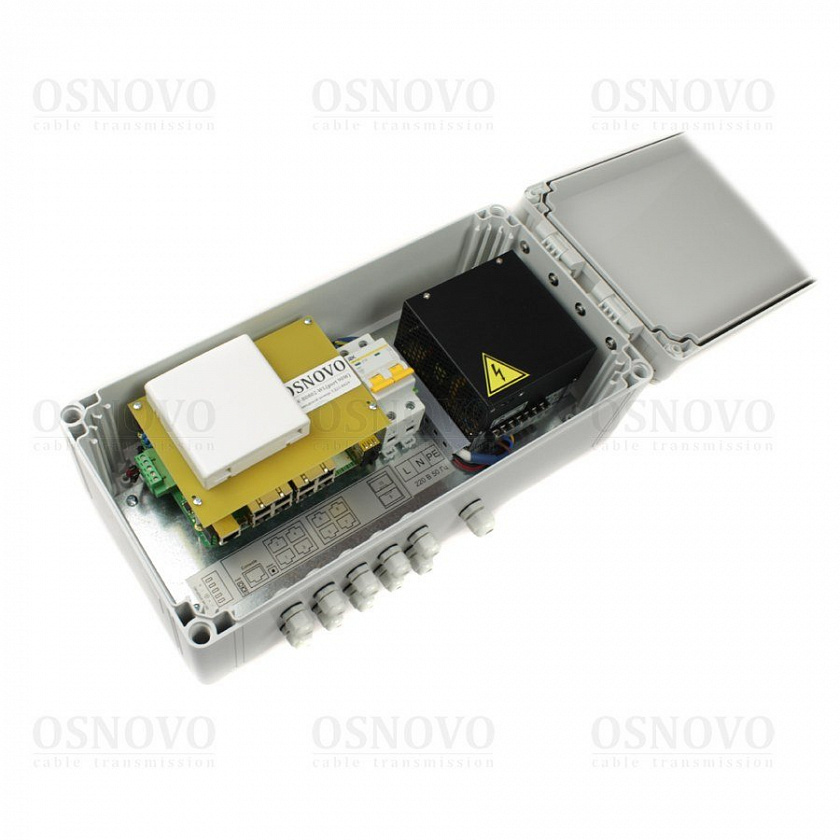 SW-80802-WL(port 90W) Коммутатор 10-портовый - YUM