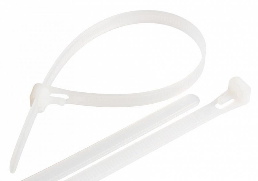 NMC-CTN300-75-RL-WT-100 (100шт) Стяжка нейлоновая открывающаяся - YUM