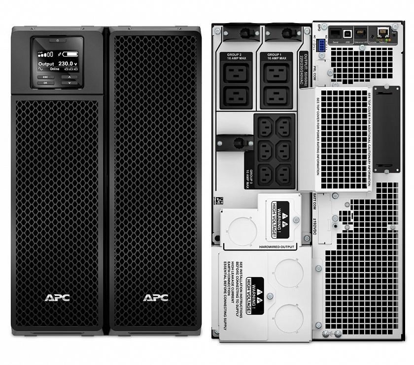 SRT8KXLI APC Smart-UPS SRT 8000 ВА Источник бесперебойного питания - YUM