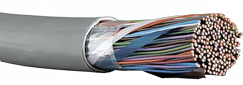 F/UTP 10x2х24AWG кат.5E solid LSZH (LC1-C5E10-321) Кабель симметричный (витая пара) - YUM
