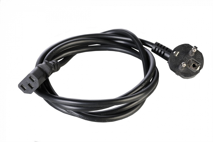 R-10-Cord-C13-S-1.8 Шнур питания с заземлением - YUM
