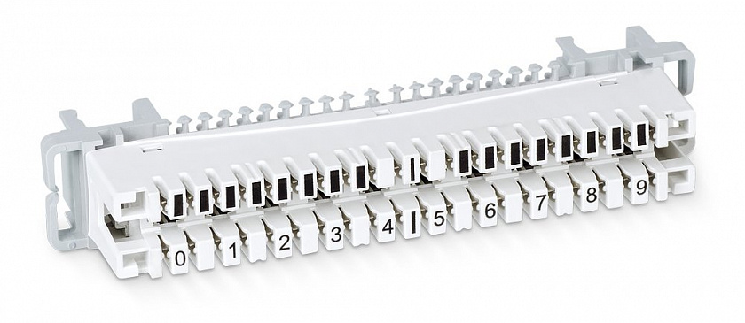 DM-10P-P (7236c) Плинт размыкаемый на 10 пар - YUM