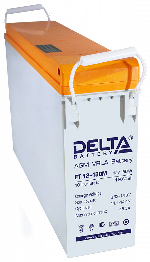 Delta FT 12-150 M Аккумулятор герметичный свинцово-кислотный - YUM