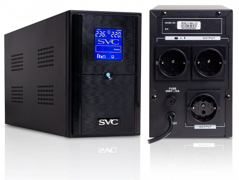 SVC V-1500-L-LCD Источник бесперебойного питания - YUM