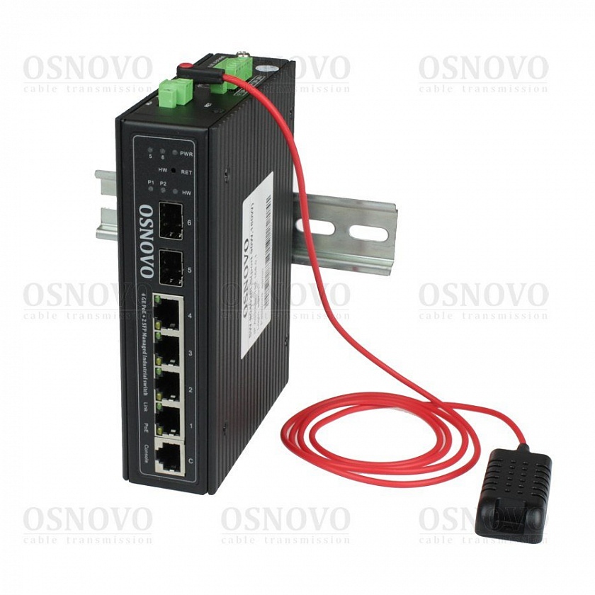 SW-80402/ILS(port 90W,180W) Коммутатор с PoE - YUM