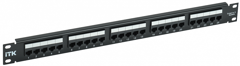 PP25-1UC03U-110 Патч-панель 19" - YUM