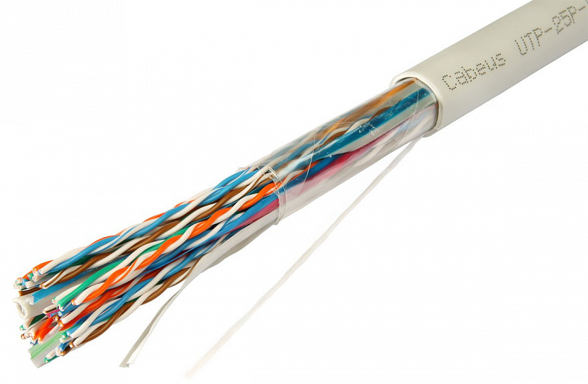 UTP-25P-Cat.5-IN-LSZH (10167c) Кабель «витая пара» (LAN) для структурированных систем связи - YUM