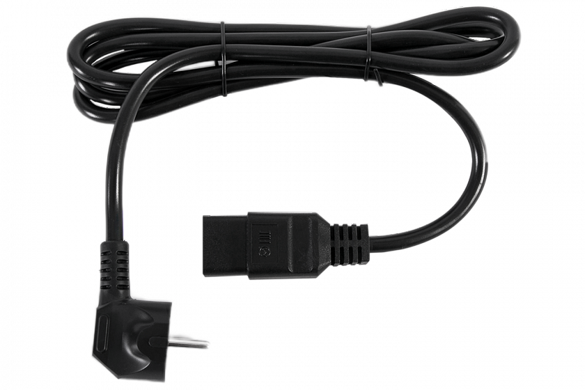 R-16-Cord-C19-S-1.8 Шнур питания с заземлением - YUM