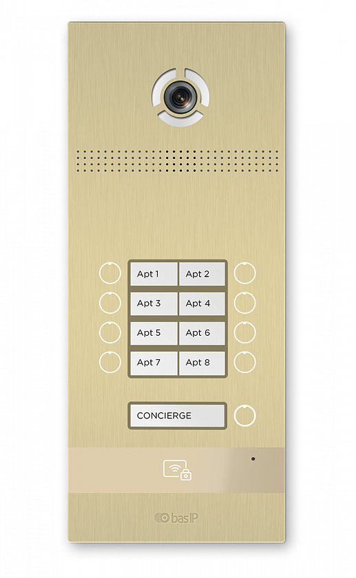 BI-08FB GOLD Вызывная панель IP-домофона - YUM