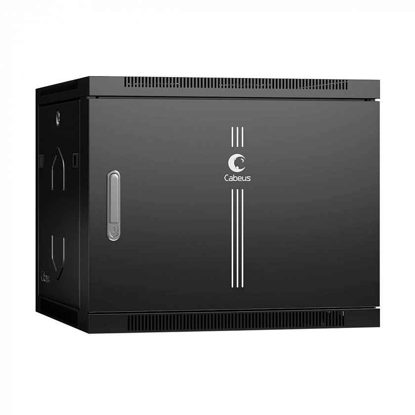 SH-05F-9U60/45m-BK (8601c) Шкаф настенный 19", 9U - YUM