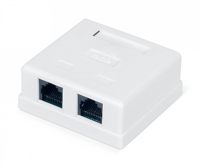 WR-WS-8P8C-C5E-2 Розетка RJ-45 - YUM