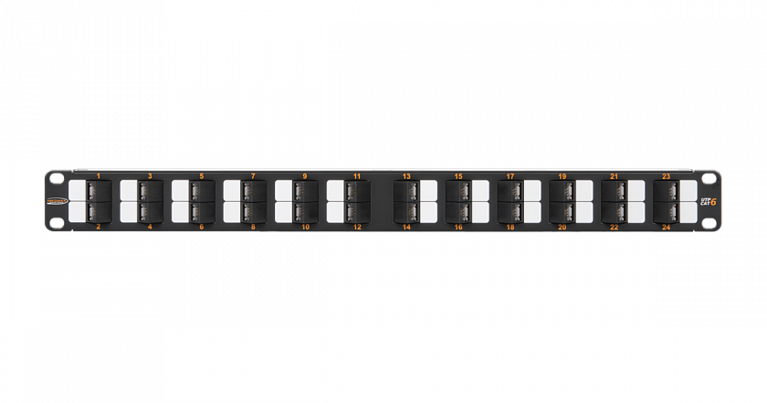 NMC-RP24UE2-AN-1U-BK Патч-панель 19" - YUM
