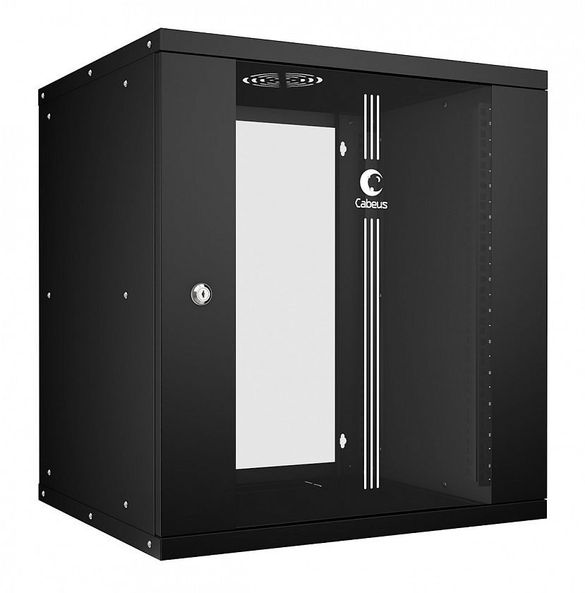 WSC-05D-9U55/45-BK (10176c) Шкаф настенный 19", 9U - YUM