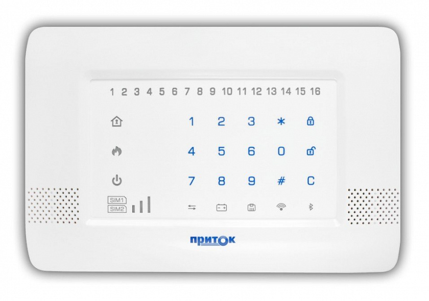 Приток-А-КОП-05 Устройство оконечное объектовое приемно-контрольное c GSM и LAN коммуникаторами - YUM