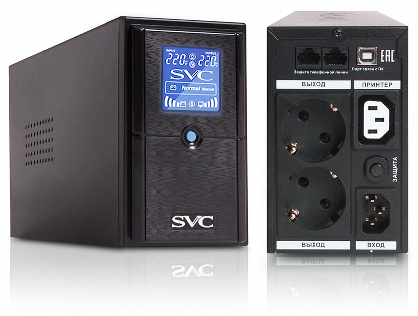 SVC V-500-L-LCD Источник бесперебойного питания - YUM