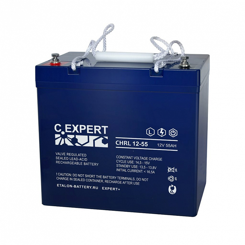 ETALON C.EXPERT CHRL 12-55 Аккумулятор герметичный свинцово-кислотный - YUM