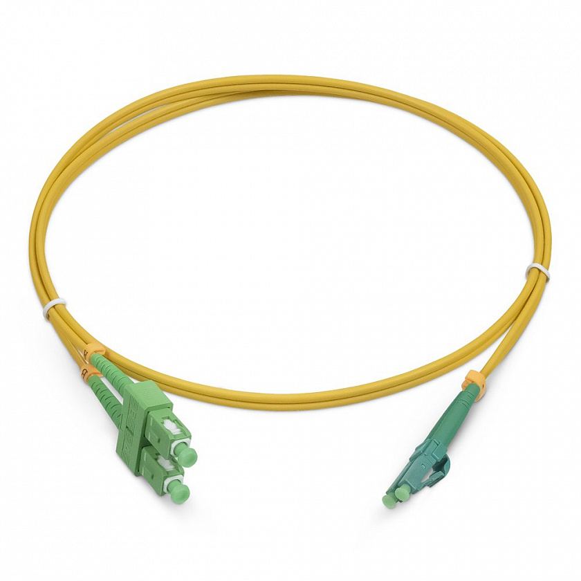 FOP(d)-9-LC/APC-SC/APC-20m (8289c) Патч-корд оптический - YUM