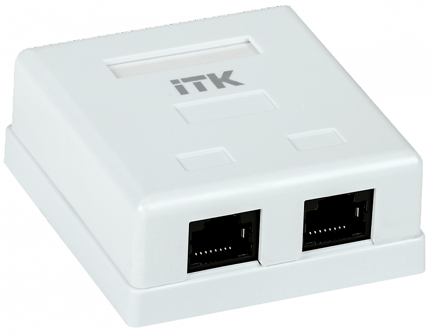 CS2-1C5EU-22-G GENERICA Настенная розетка RJ45 - YUM