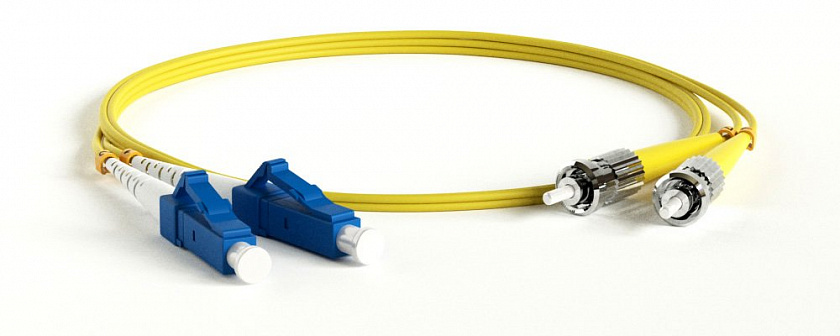 FC-D2-9-LC/UR-ST/UR-H-3M-LSZH-YL Патч-корд волоконно-оптический одномодовый - YUM